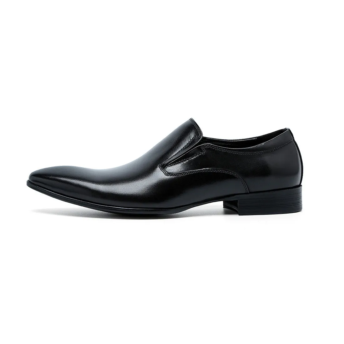 Genuine Leather Formal Business Casual Leather Shoes Men's Top Layer Cowhide Breathable Fashion Pointed-Toe Wedding Shoes25835