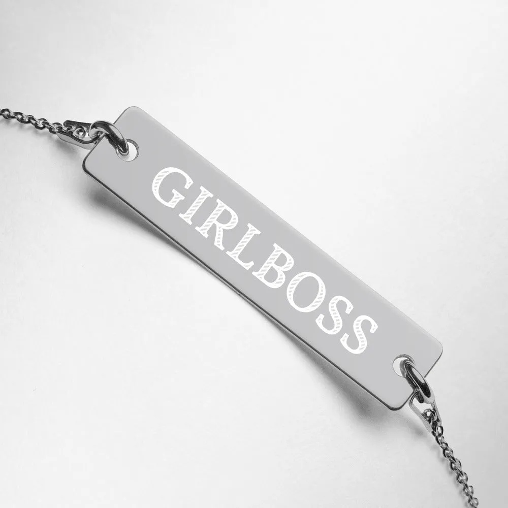 Girlboss | Engraved Necklace
