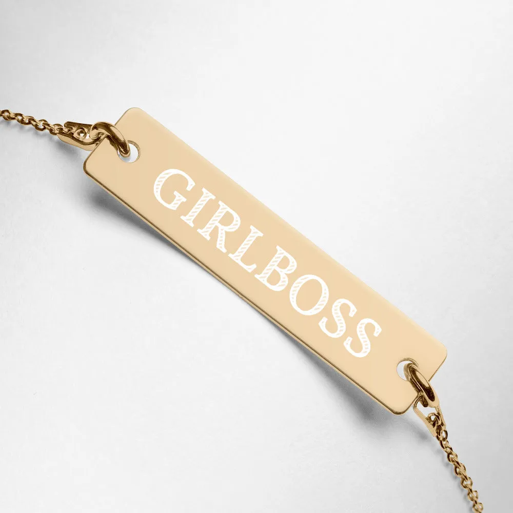 Girlboss | Engraved Necklace