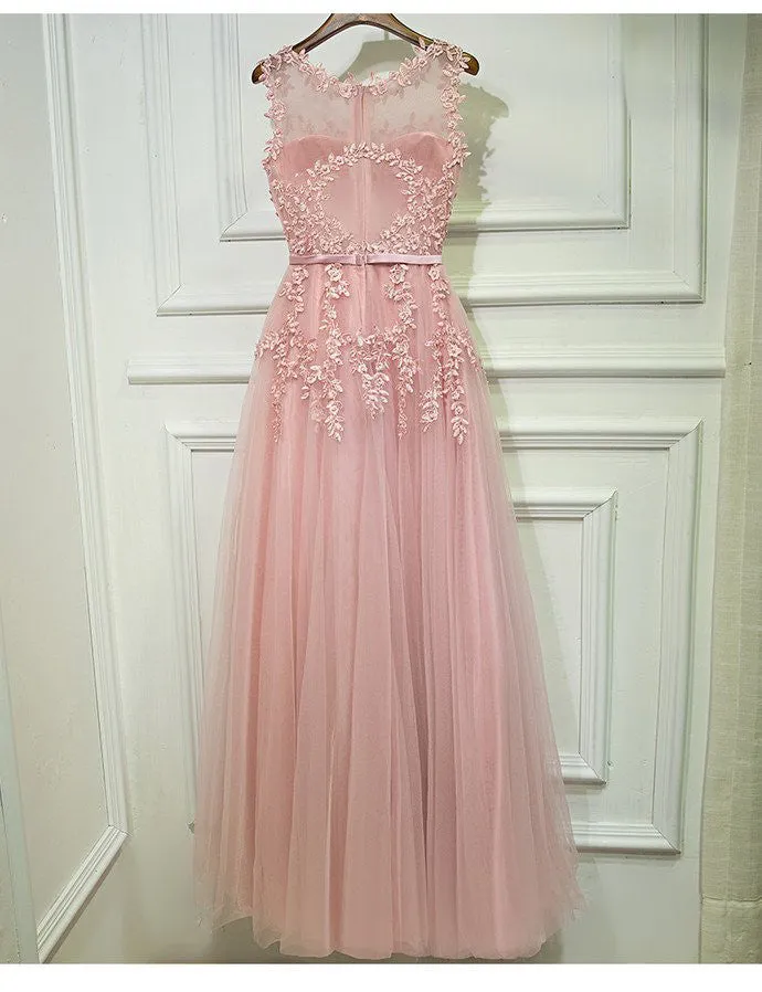 Gorgeous Pink Prom Dresses For Teens, Graduation Formal Party Dress OK193