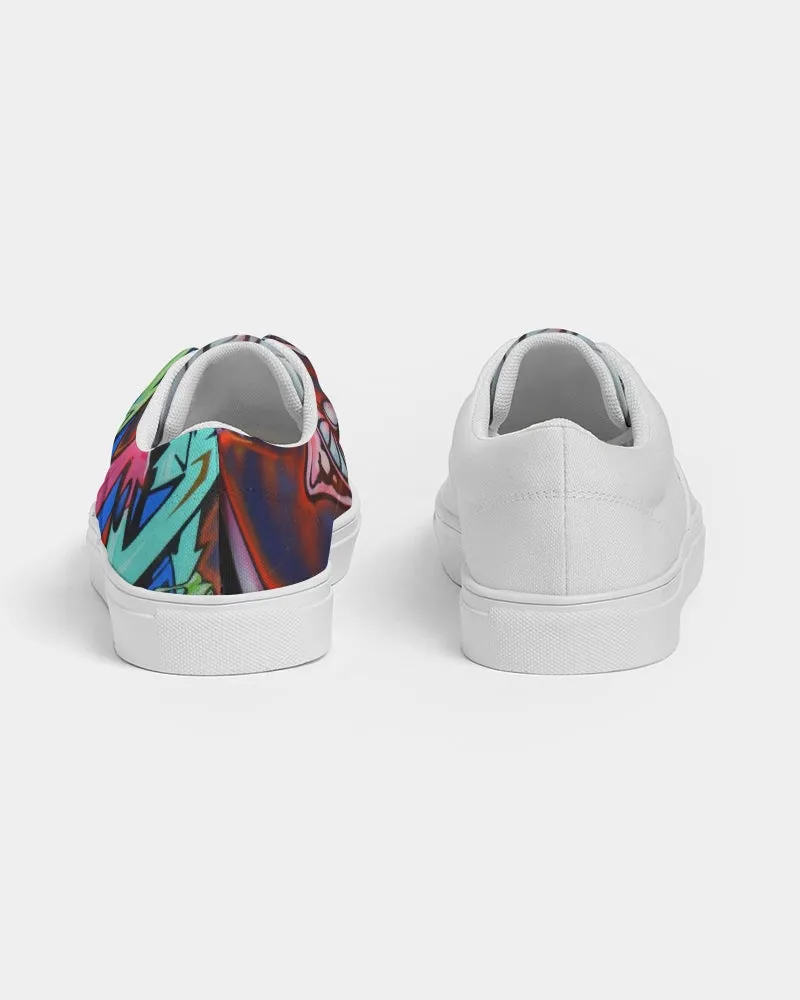 GRAFFITI Women's Lace Up Canvas Shoe