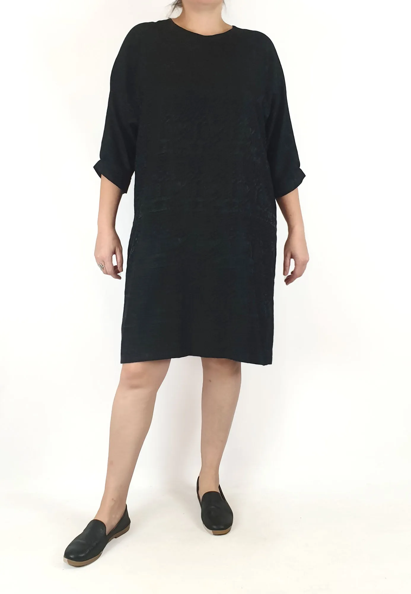 Handmade black dress size 14