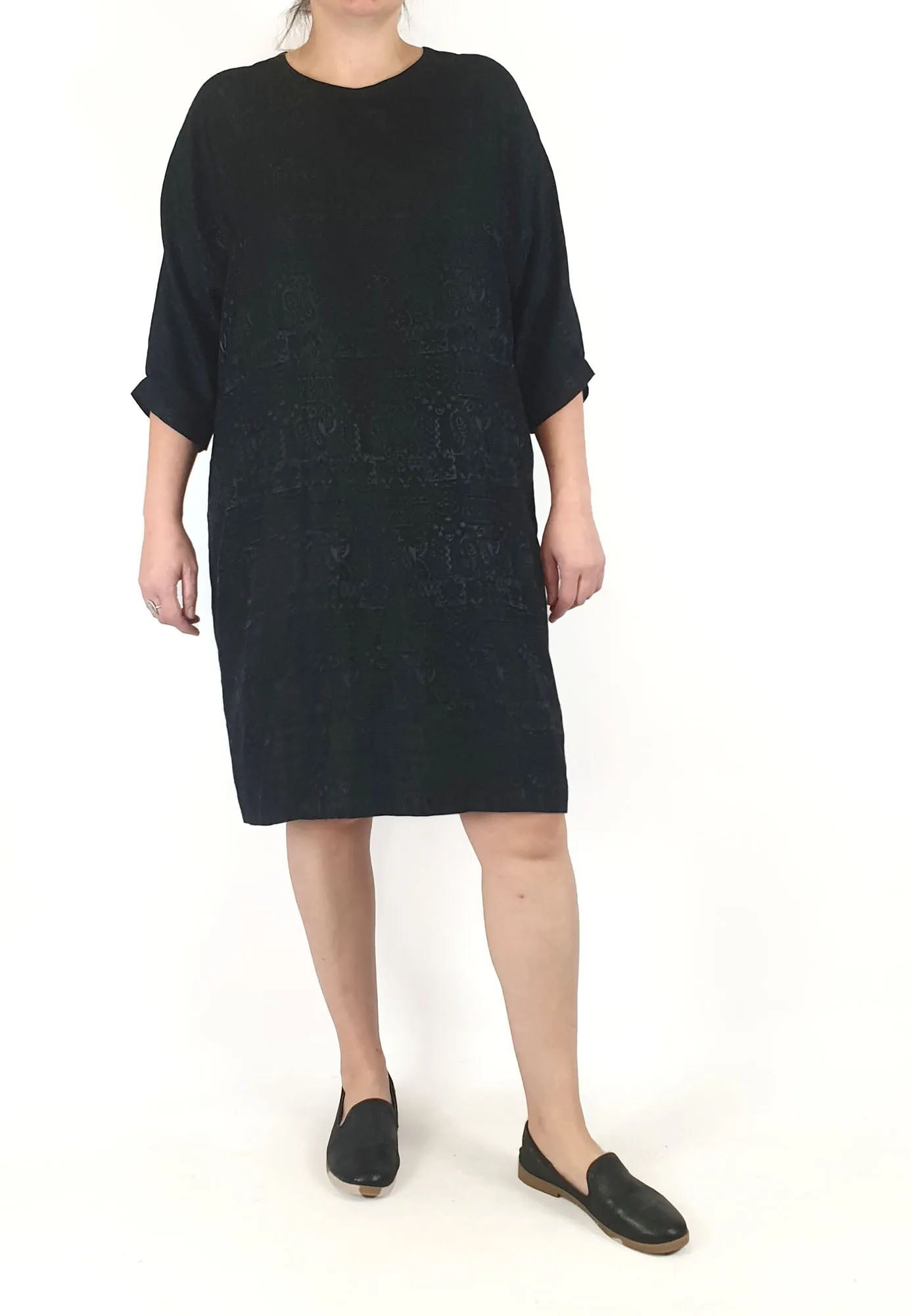 Handmade black dress size 14