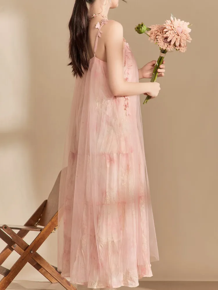 Handmade Blossom Tulle Fairy Dress