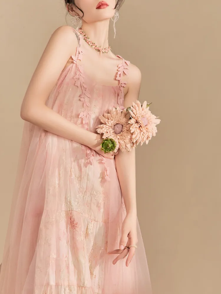 Handmade Blossom Tulle Fairy Dress