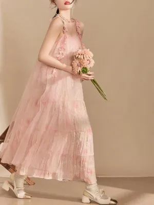 Handmade Blossom Tulle Fairy Dress