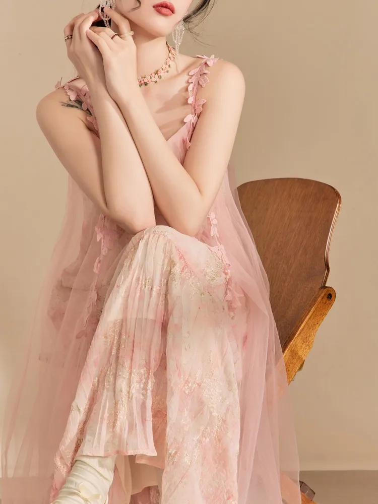 Handmade Blossom Tulle Fairy Dress