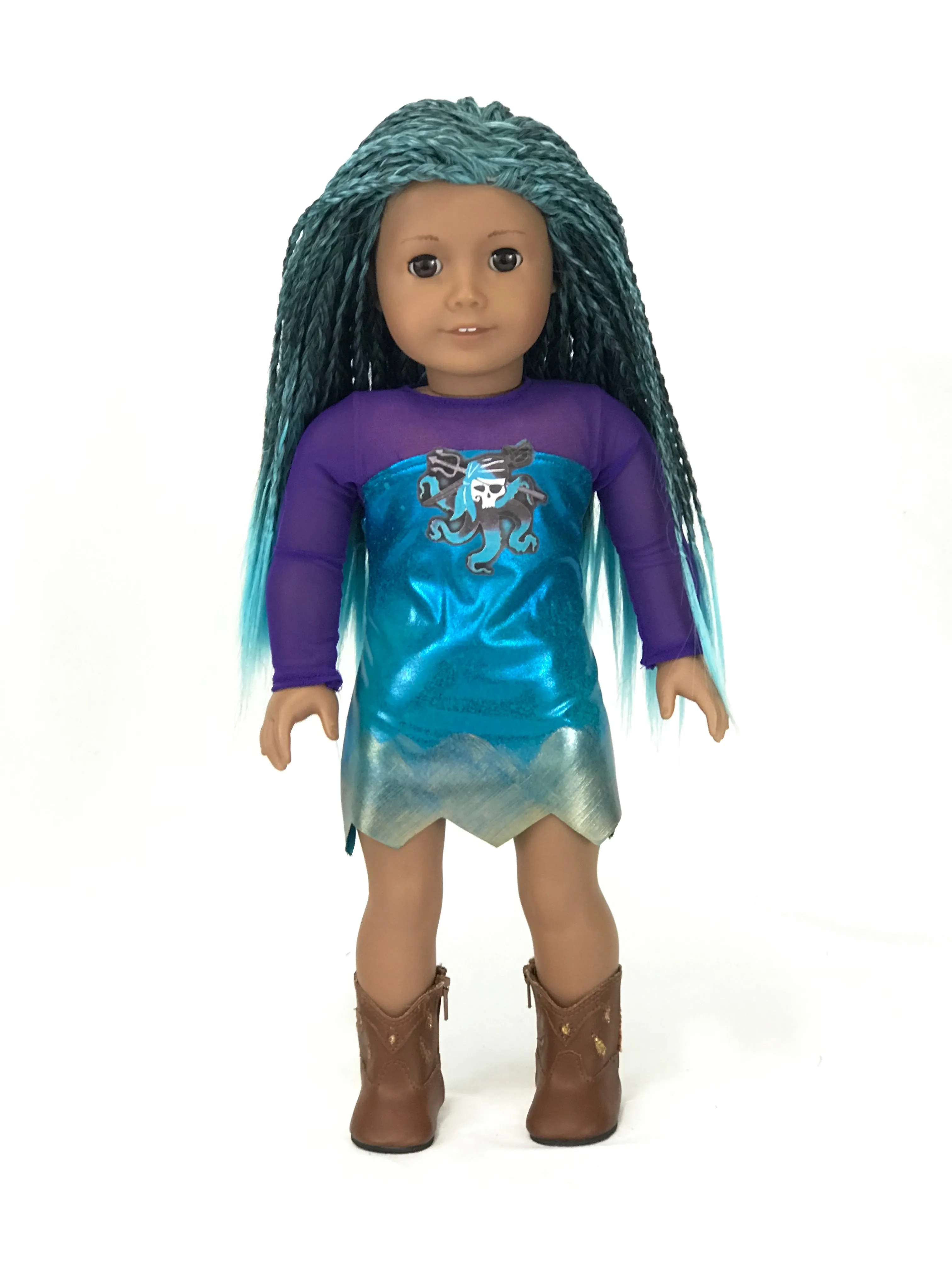 Handmade Descendants Uma Inspired Outfit for American Girl Doll