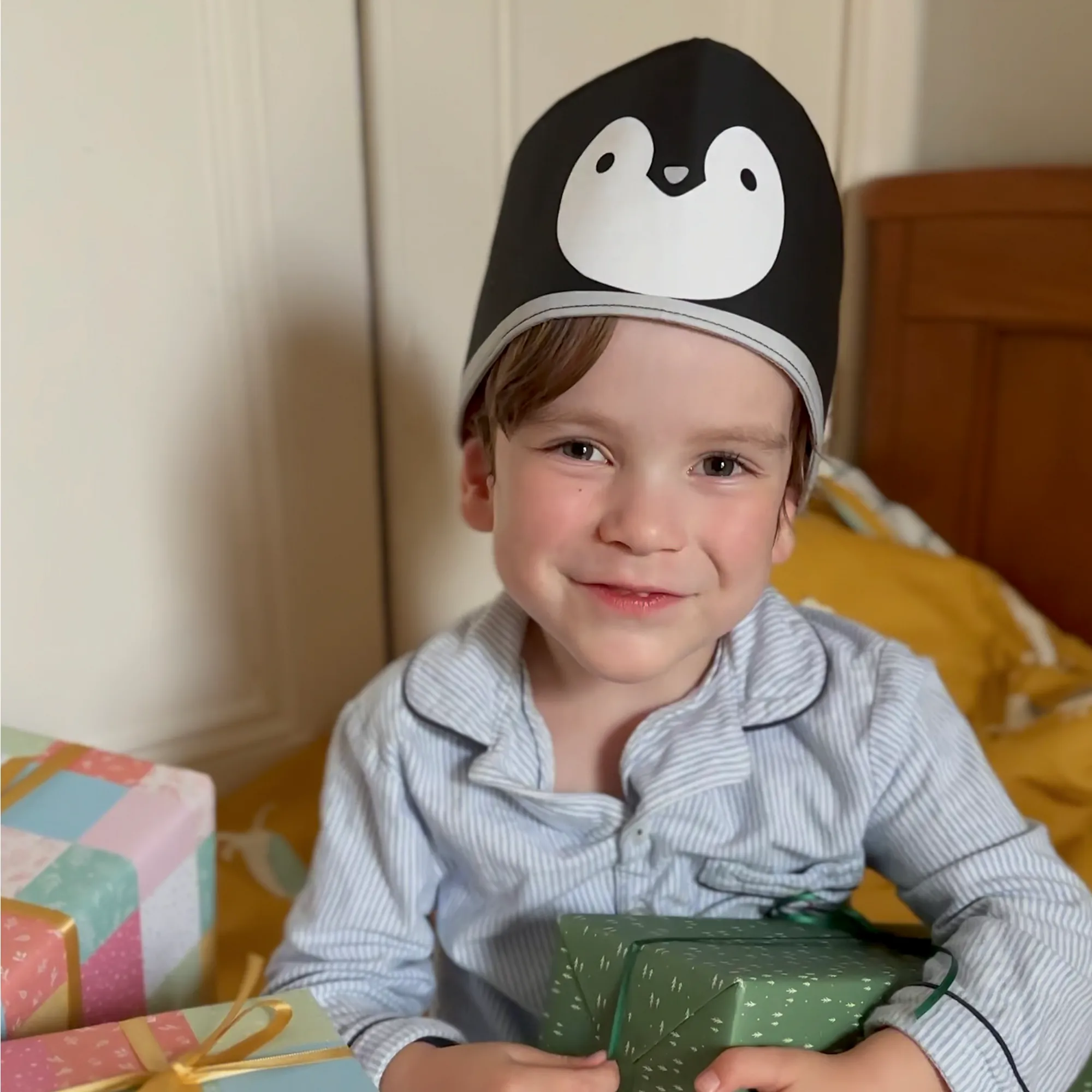 Handmade Penguin Dress Up Fabric Crown
