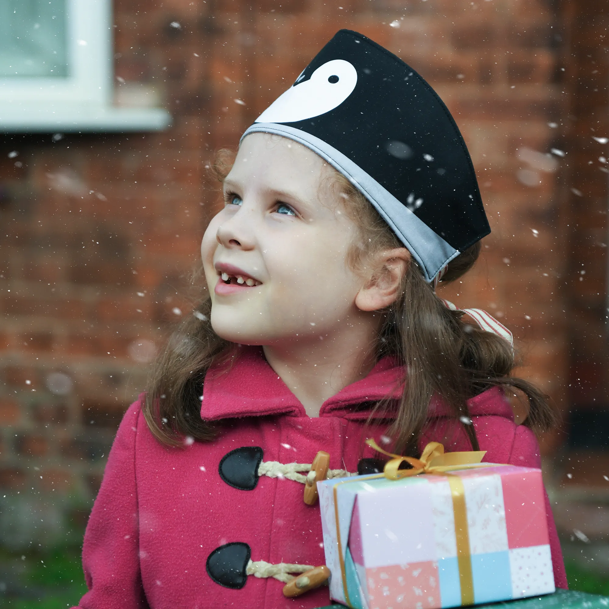 Handmade Penguin Dress Up Fabric Crown
