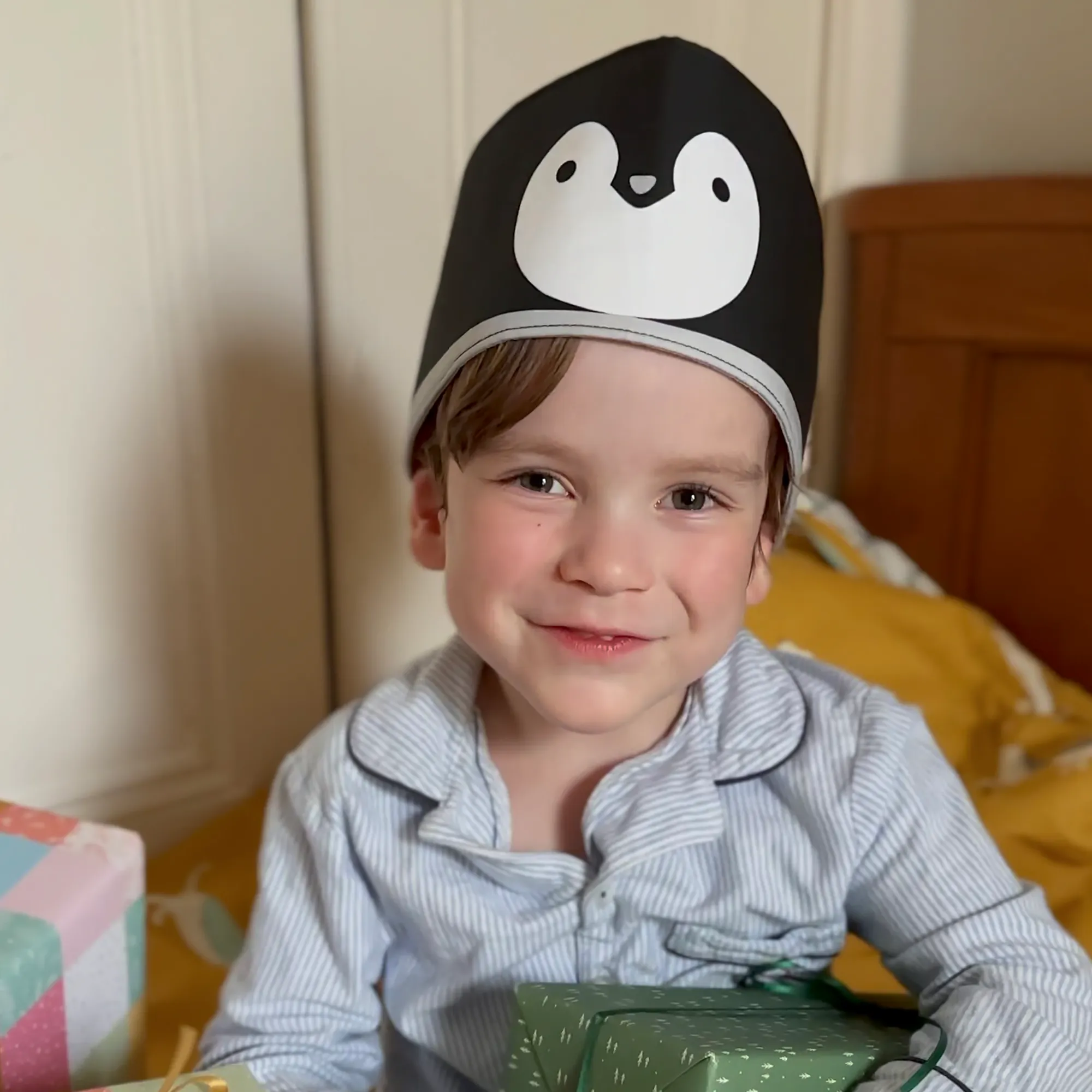 Handmade Penguin Dress Up Fabric Crown