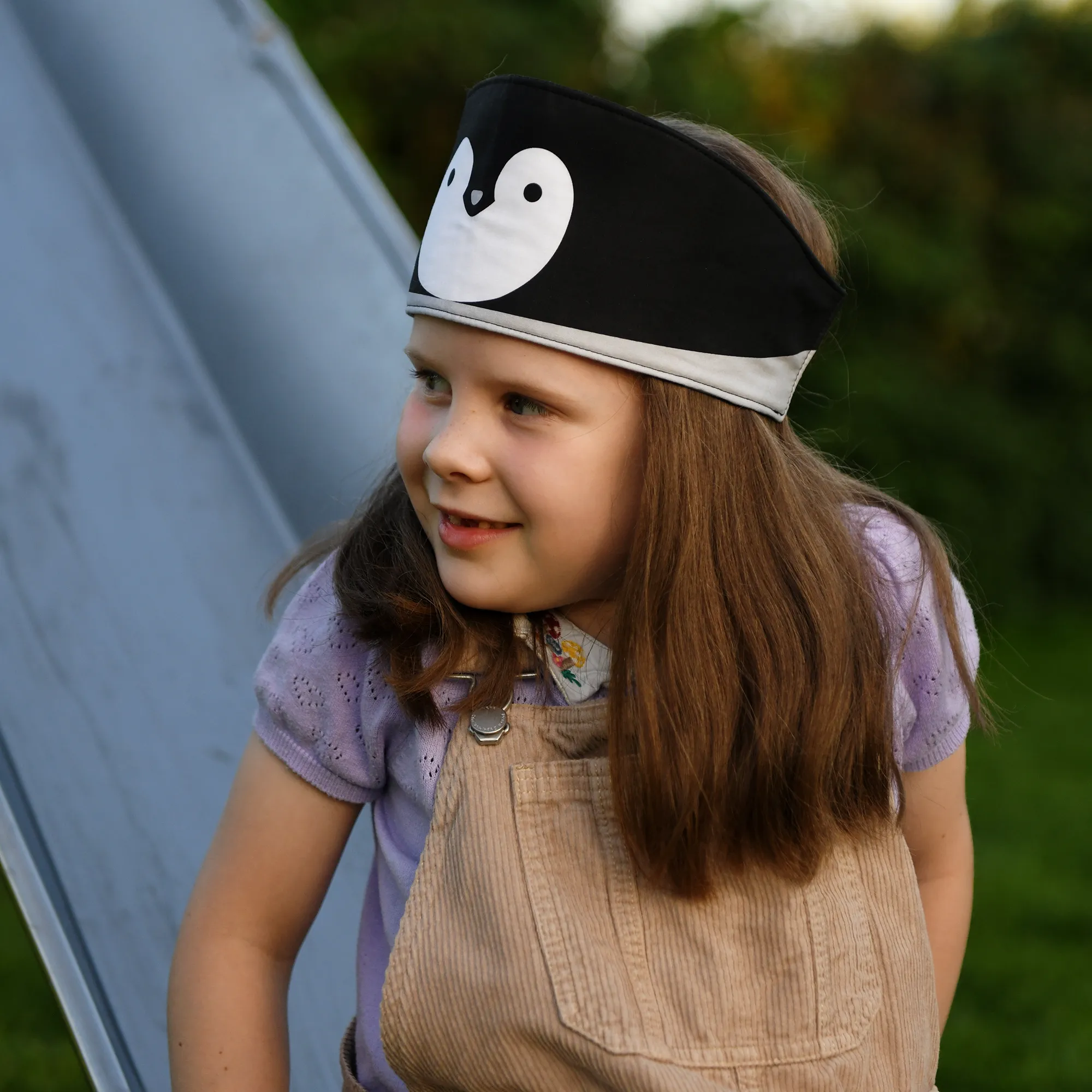 Handmade Penguin Dress Up Fabric Crown