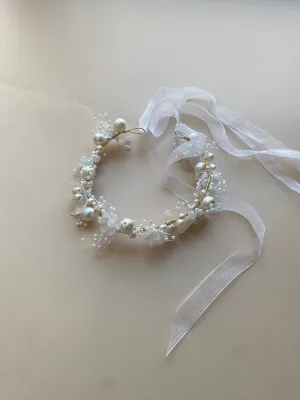 Handmade Princess Of Pearl’s Crown
