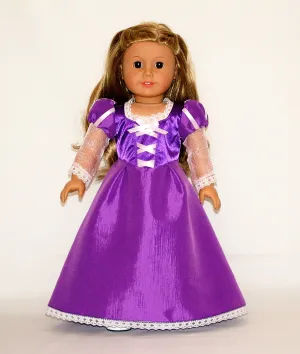 Handmade Princess Rapunzel (Tangled) outfit for American Girl Doll