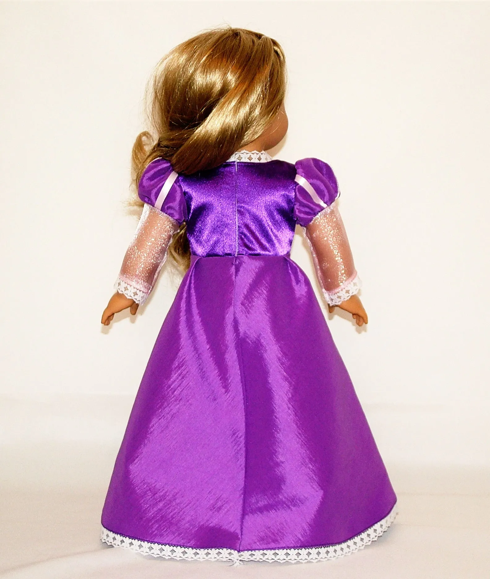 Handmade Princess Rapunzel (Tangled) outfit for American Girl Doll