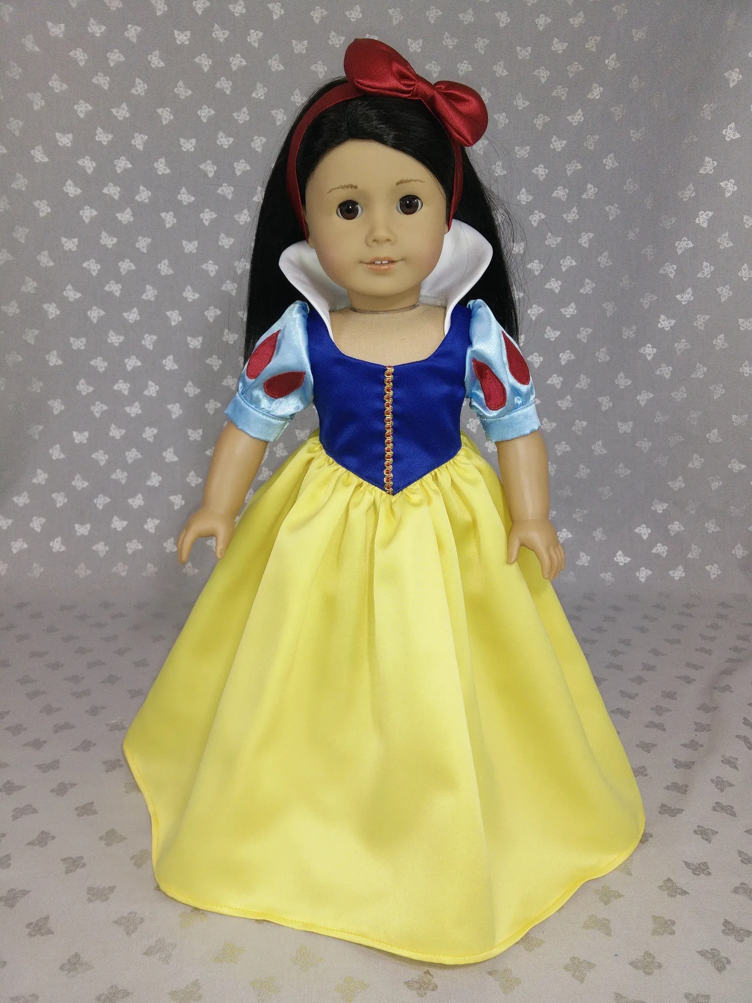 Handmade Princess Snow White Dress outfit for American Girl Doll