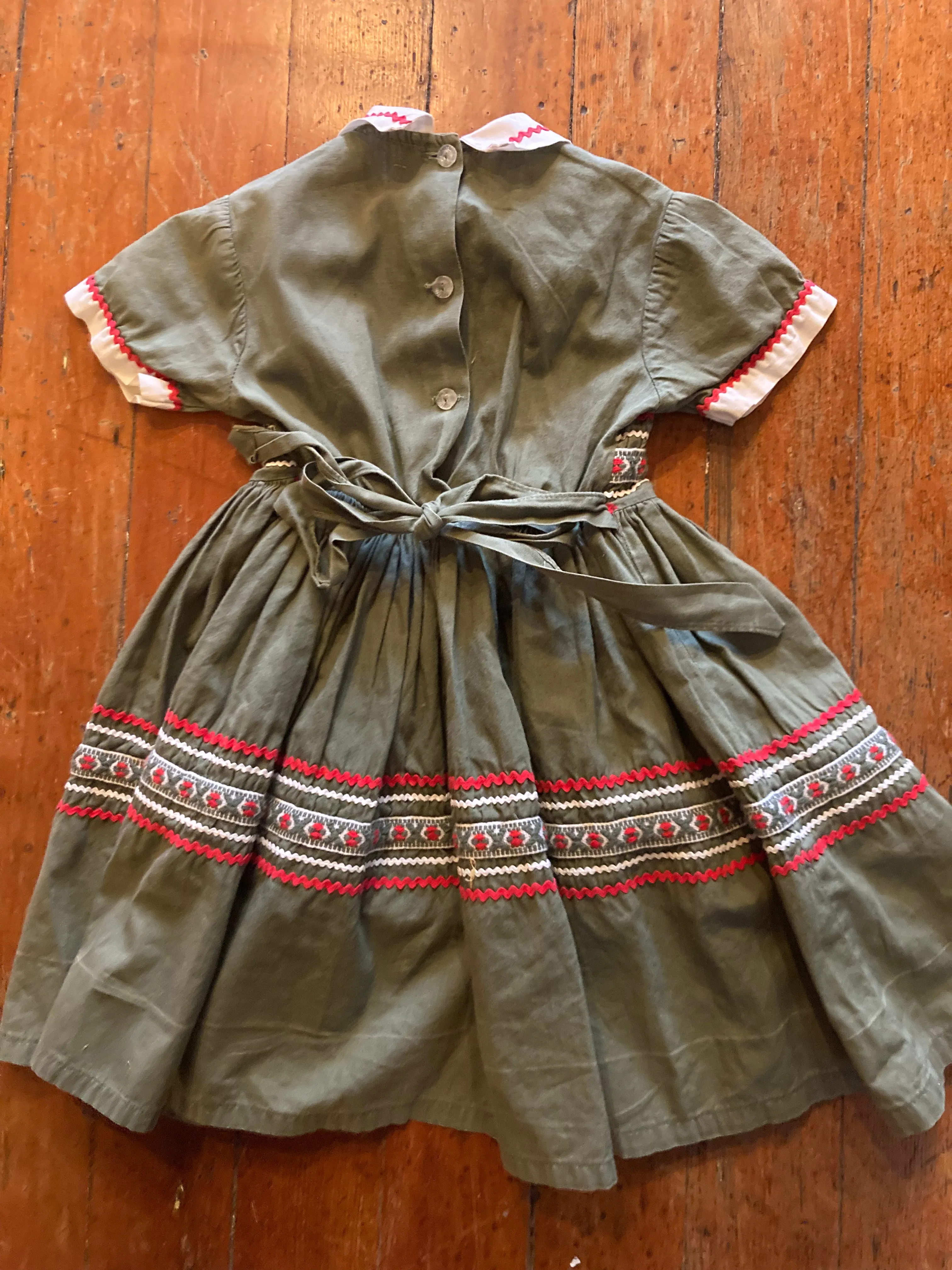 Handmade Vintage Holiday dress