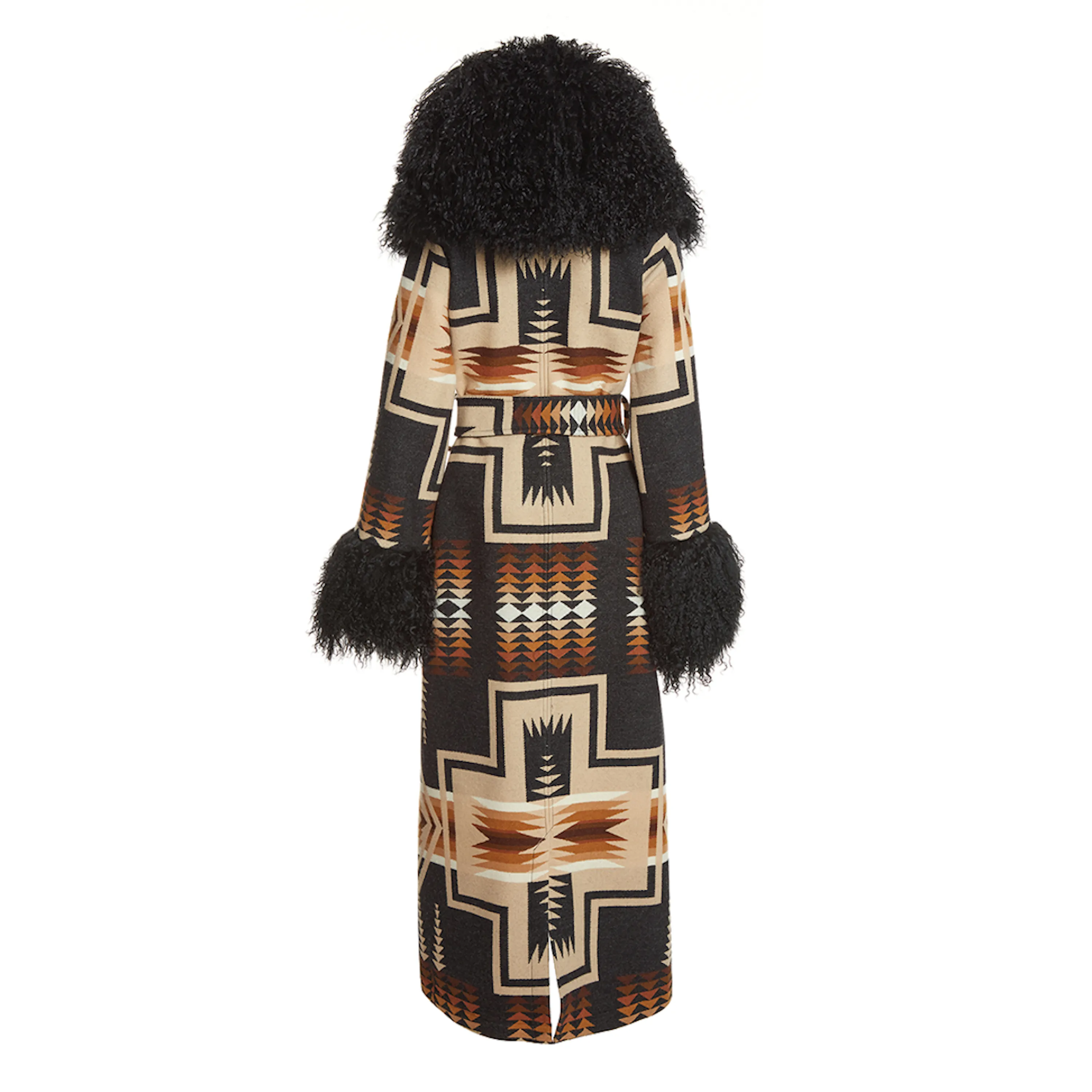 Harding Oxford Shearling Duster