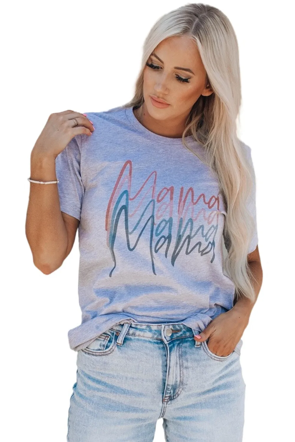 Hello Fall Digital Graphic Casual T Shirt