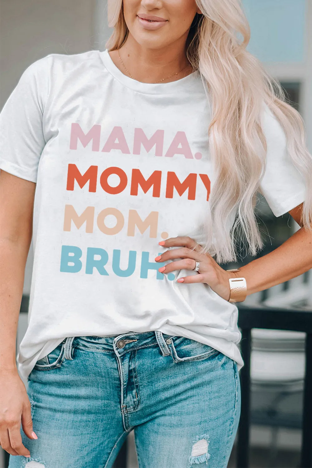 Hello Fall Digital Graphic Casual T Shirt