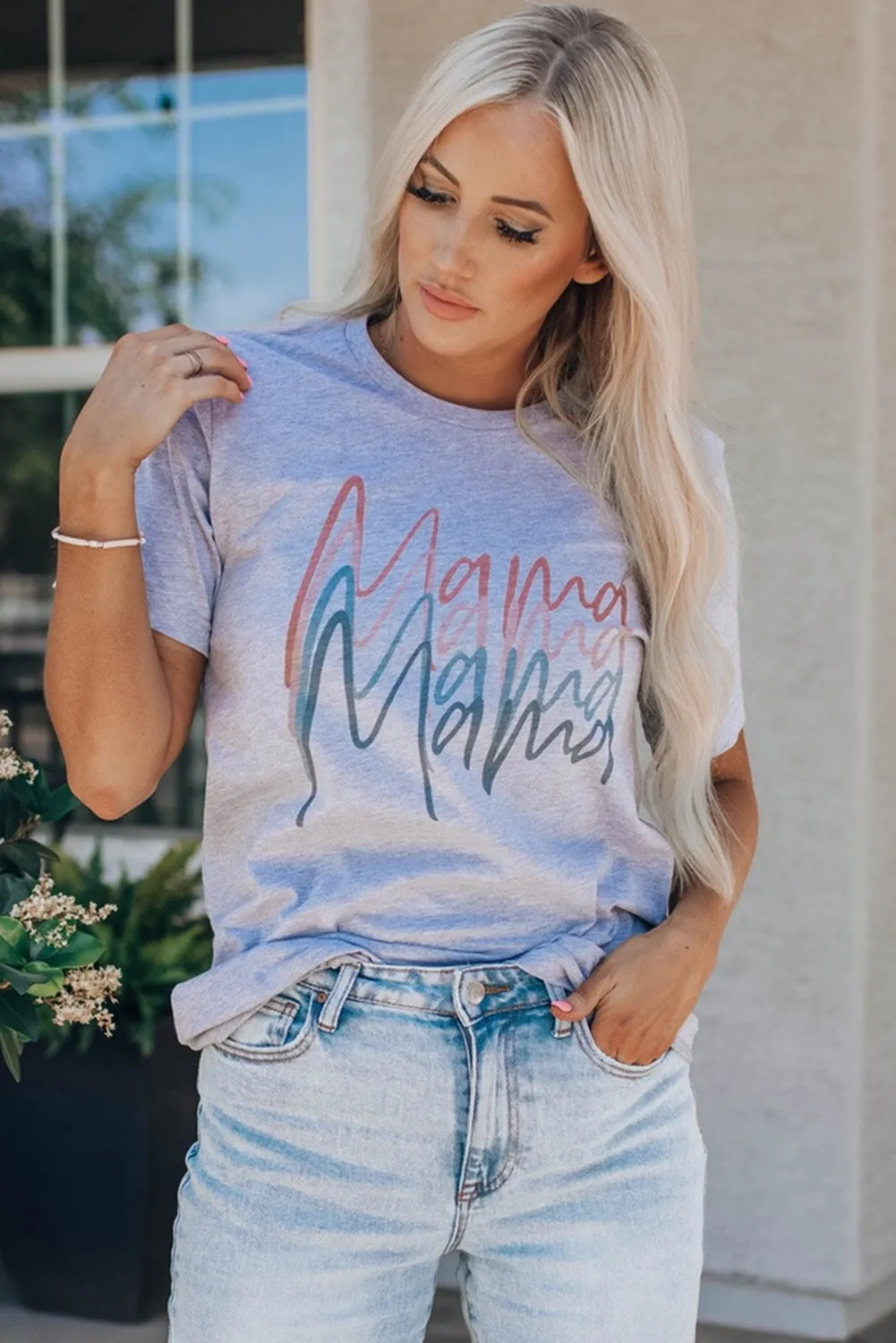 Hello Fall Digital Graphic Casual T Shirt