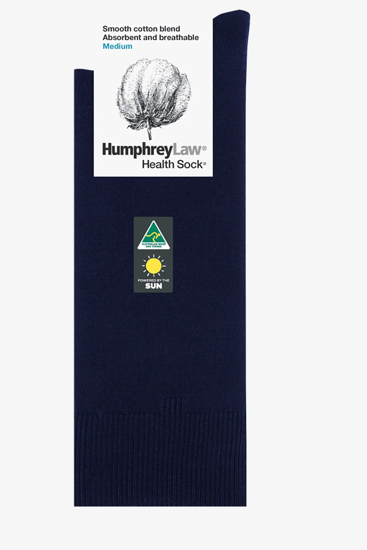 Humphrey Law | 85% Mercerised Cotton Health Sock