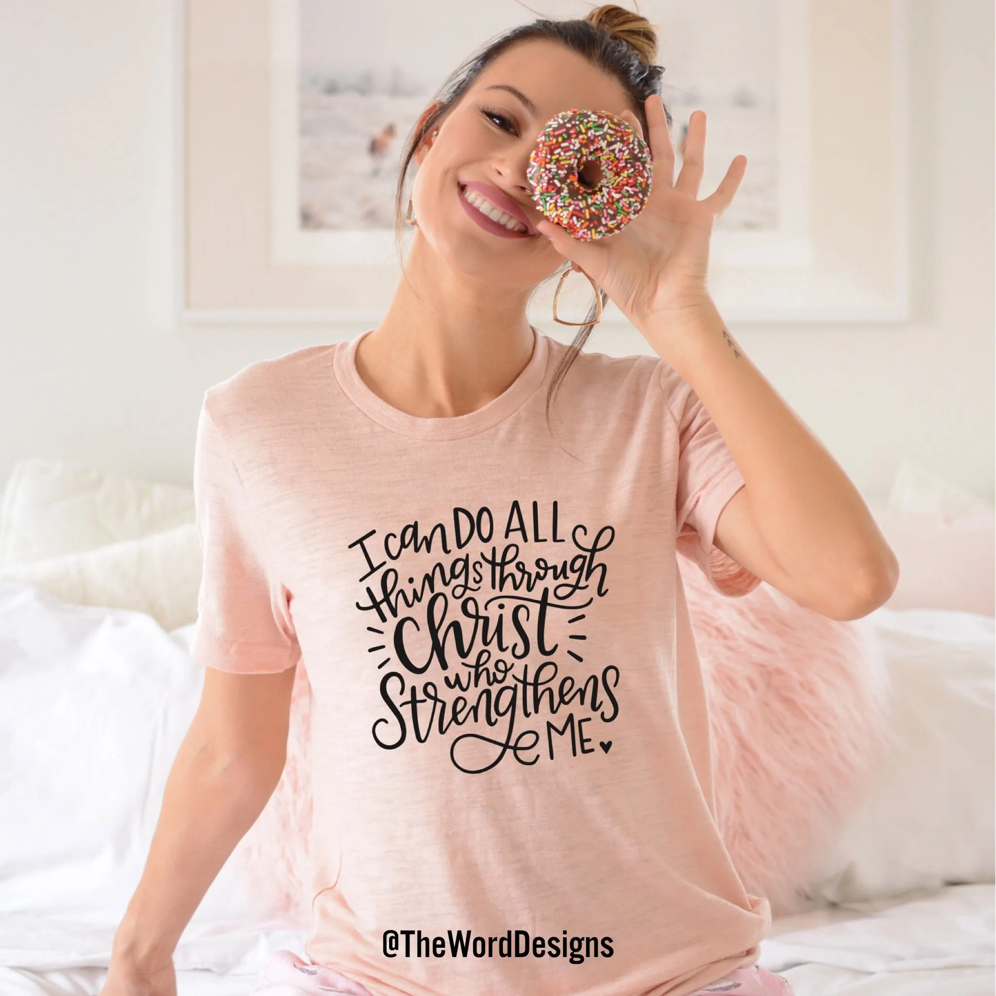I CAN DO ALL THINGS THROUGH CHRIST T-SHIRT