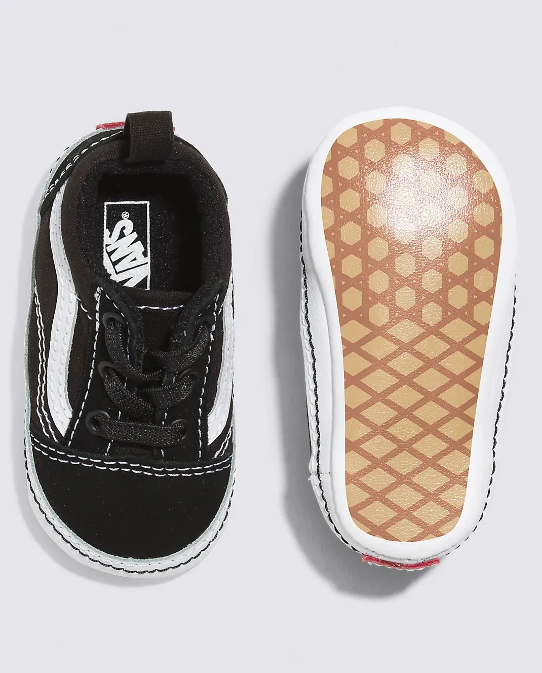 INFANT OLD SKOOL CRIB - BLACK/TRUE WHITE