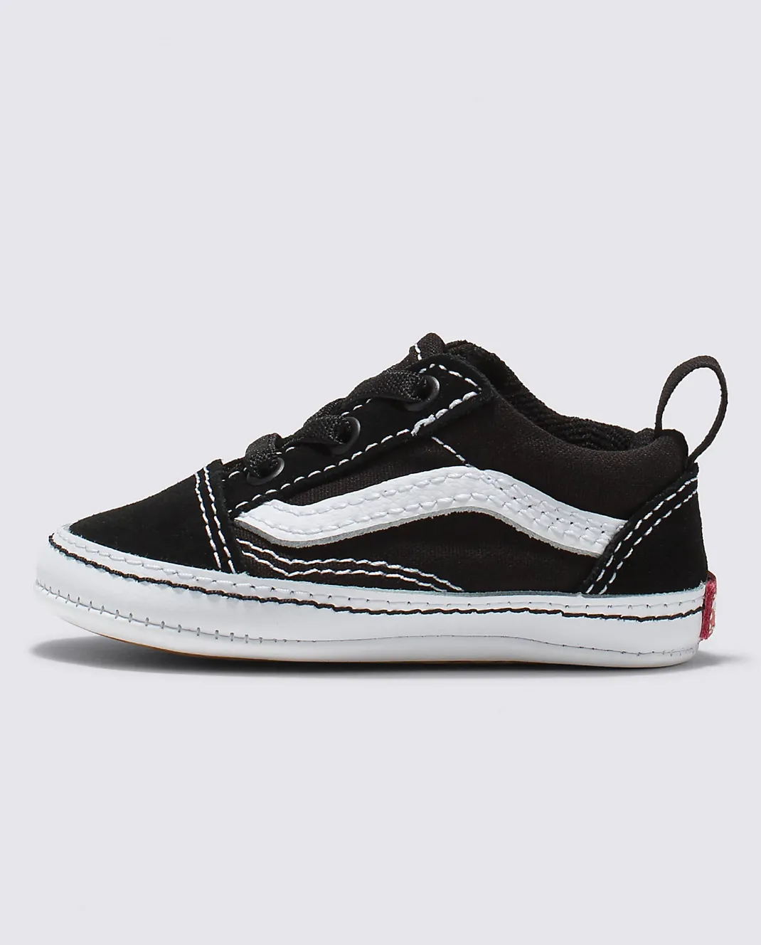 INFANT OLD SKOOL CRIB - BLACK/TRUE WHITE