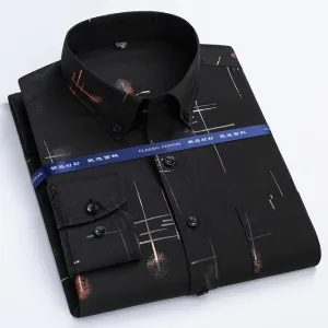 INSTOCK- Long-sleeved business casual breathable men's shirt
