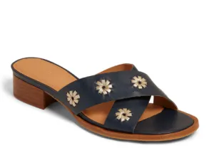 JACK ROGERS RONDELLE CITY SANDAL IN MIDNIGHT