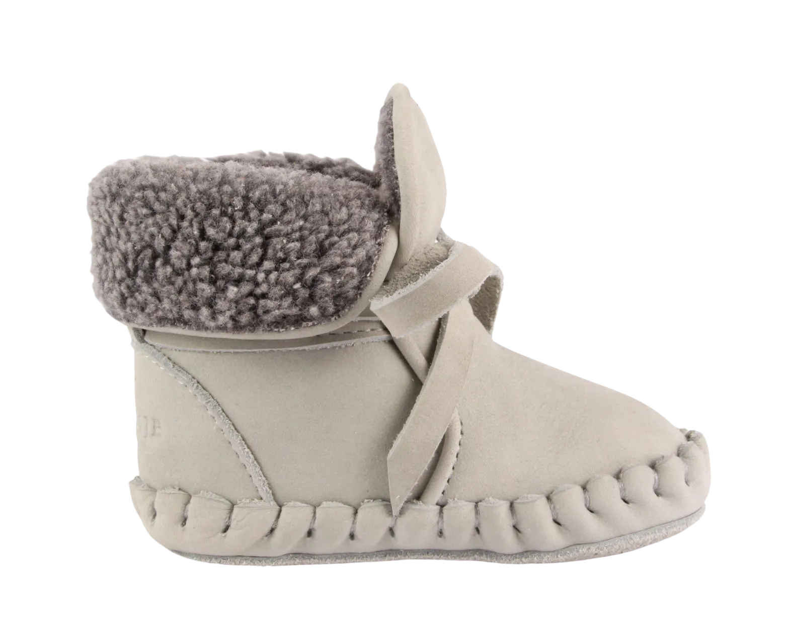 Jaya Booties | Light Grey Nubuck