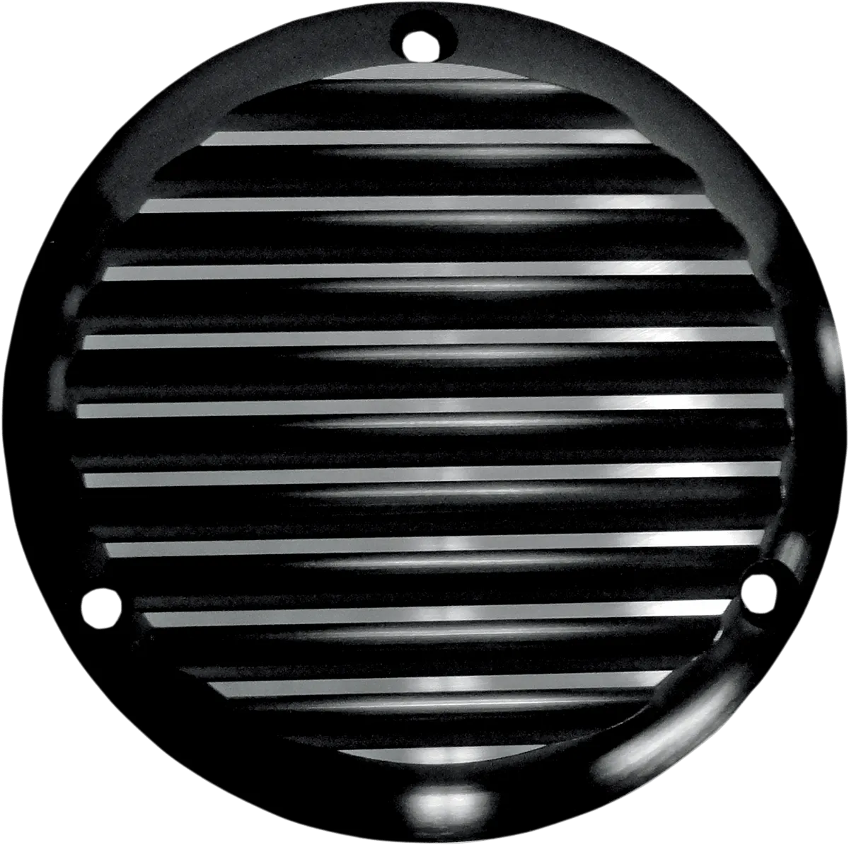 Joker Machine 06-98TC Billet Derby Cover - Finned Black