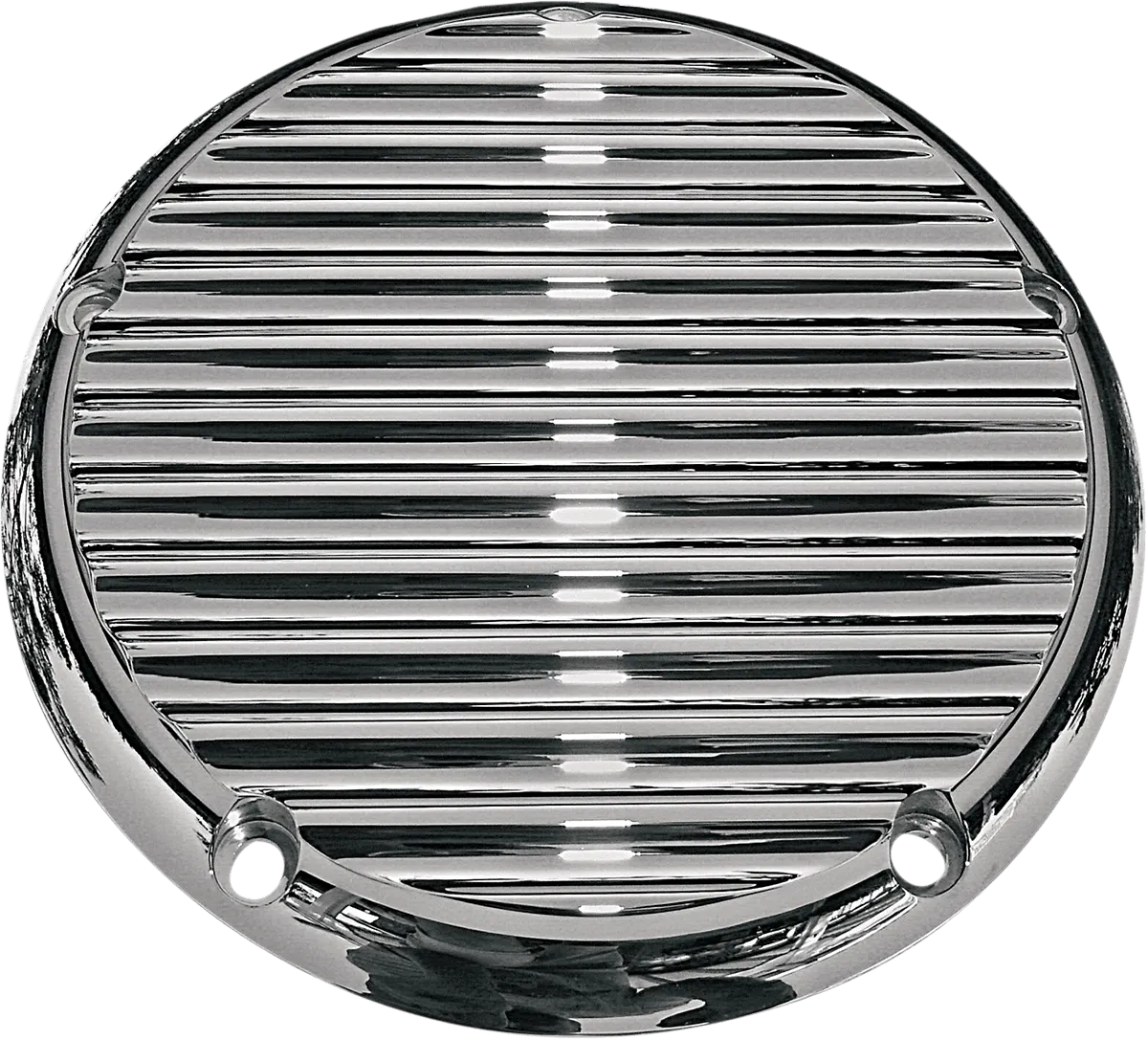 Joker Machine 06-99FN Billet Derby Cover - Finned Chrome