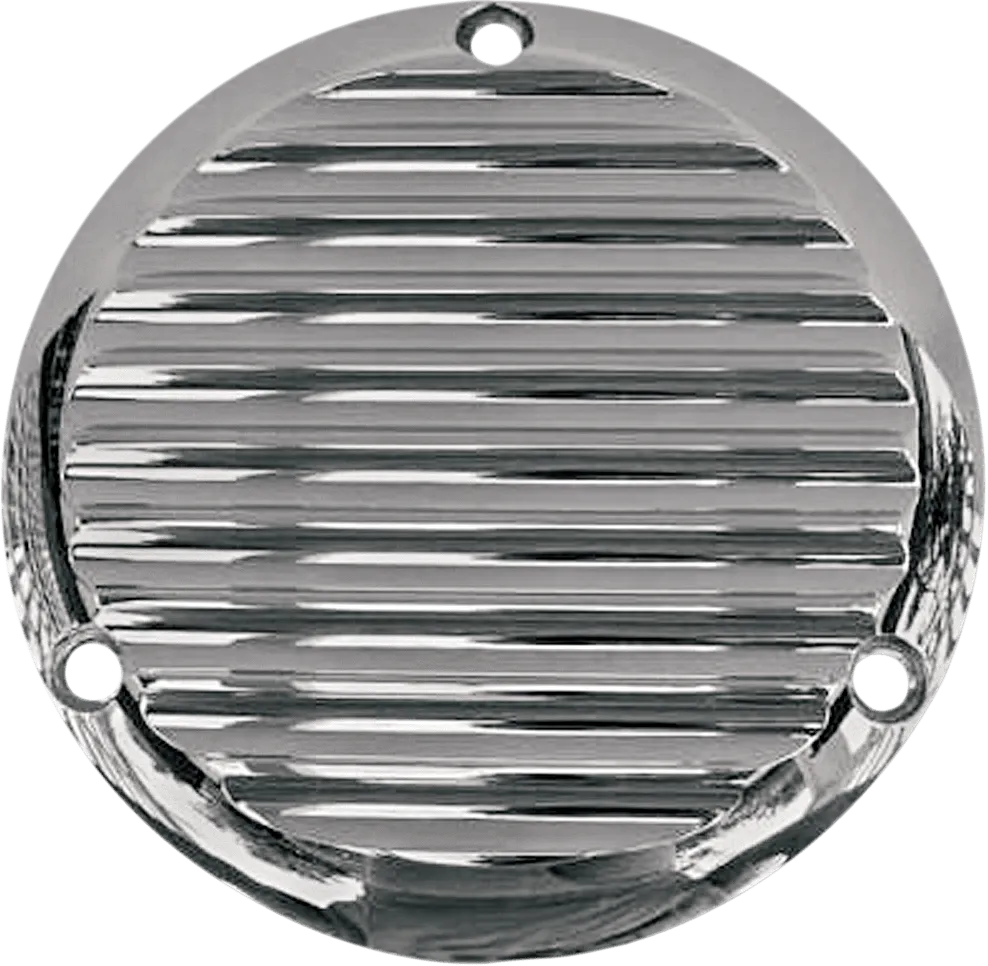 Joker Machine 06-99TC Billet Derby Cover - Finned Black
