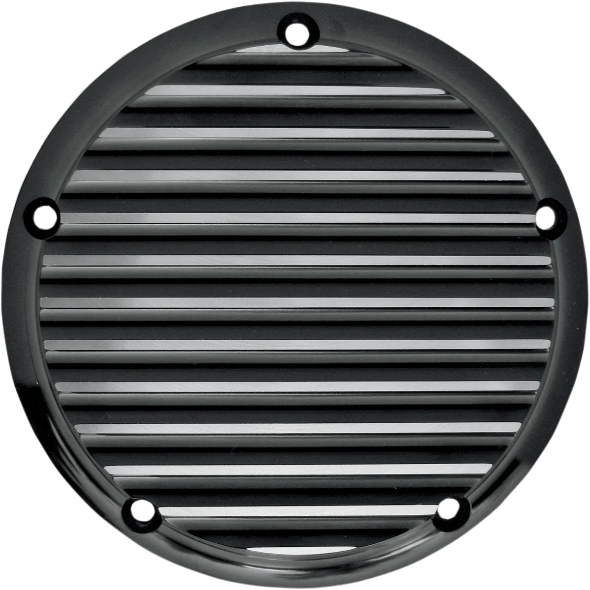 Joker Machine 06-99TC Billet Derby Cover - Finned Black