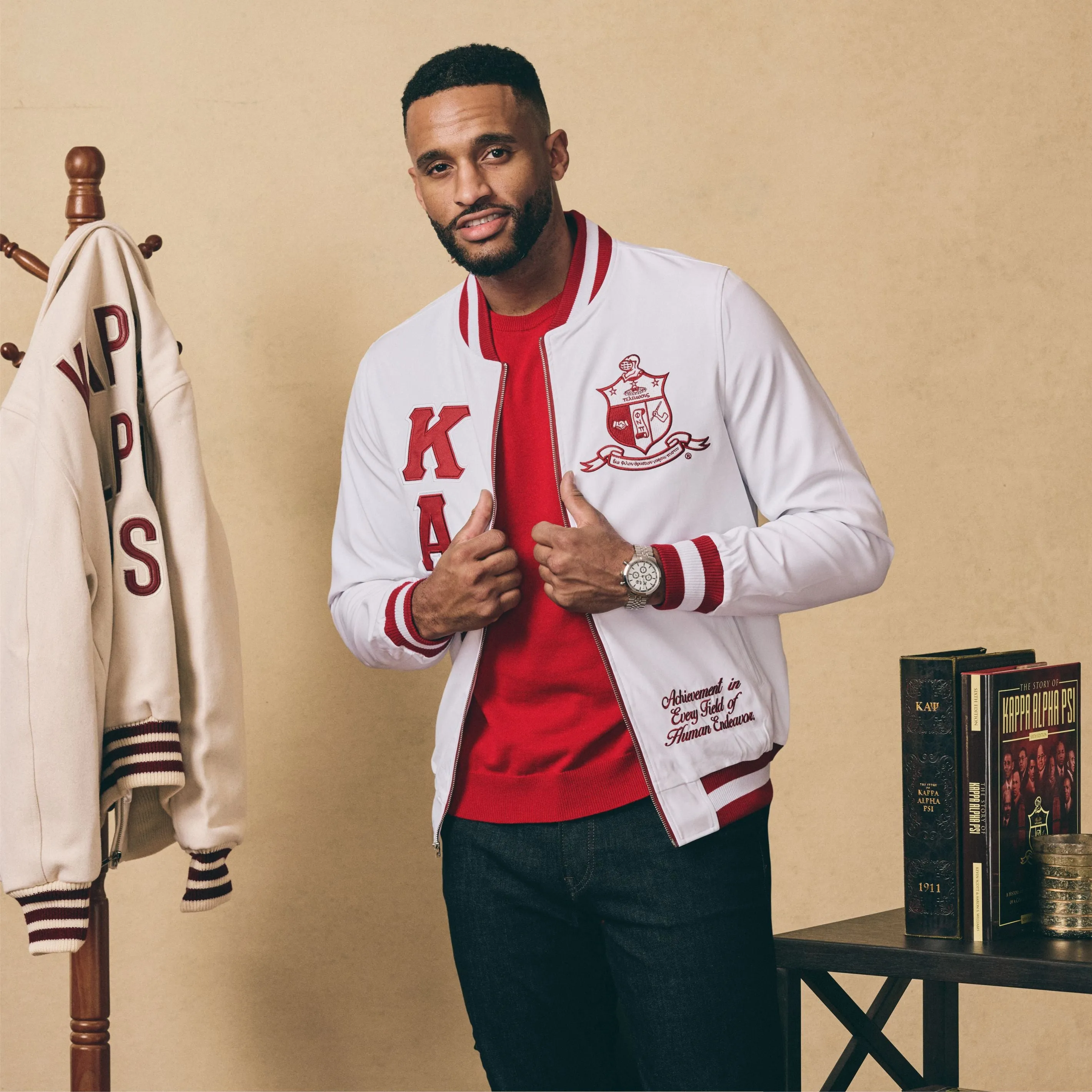 Kappa Alpha Psi 3-Letter Casual Jacket-FINAL SALE