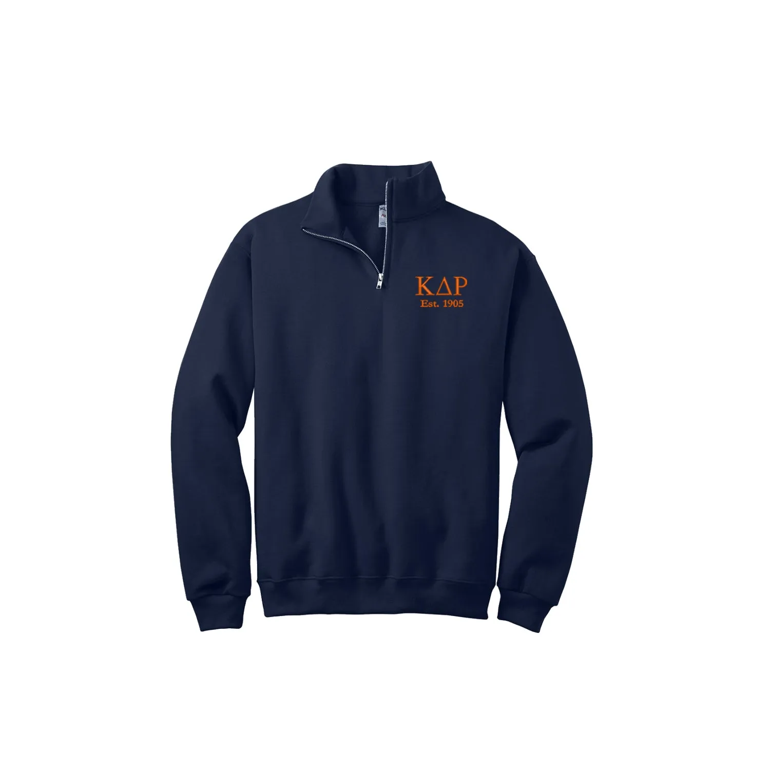 Kappa Delta Rho Est Quarter Zip Pullover Sweatshirt