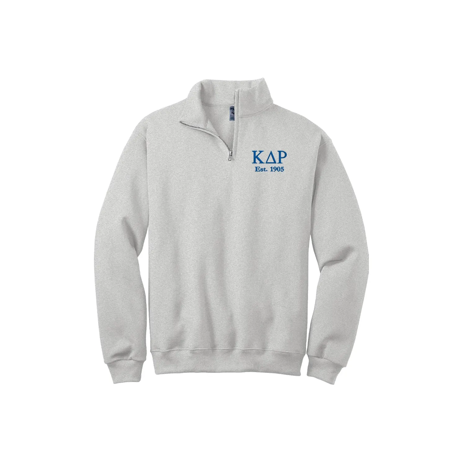 Kappa Delta Rho Est Quarter Zip Pullover Sweatshirt