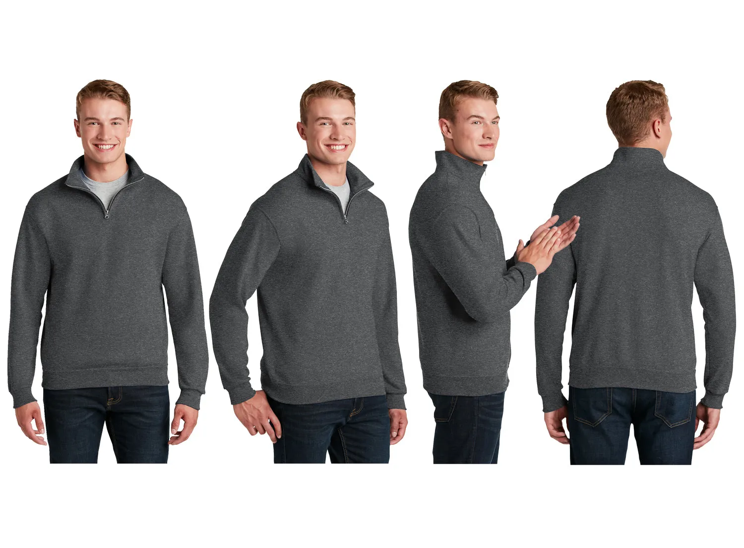 Kappa Delta Rho Q-Zip Sweatshirt - Plus Sizes