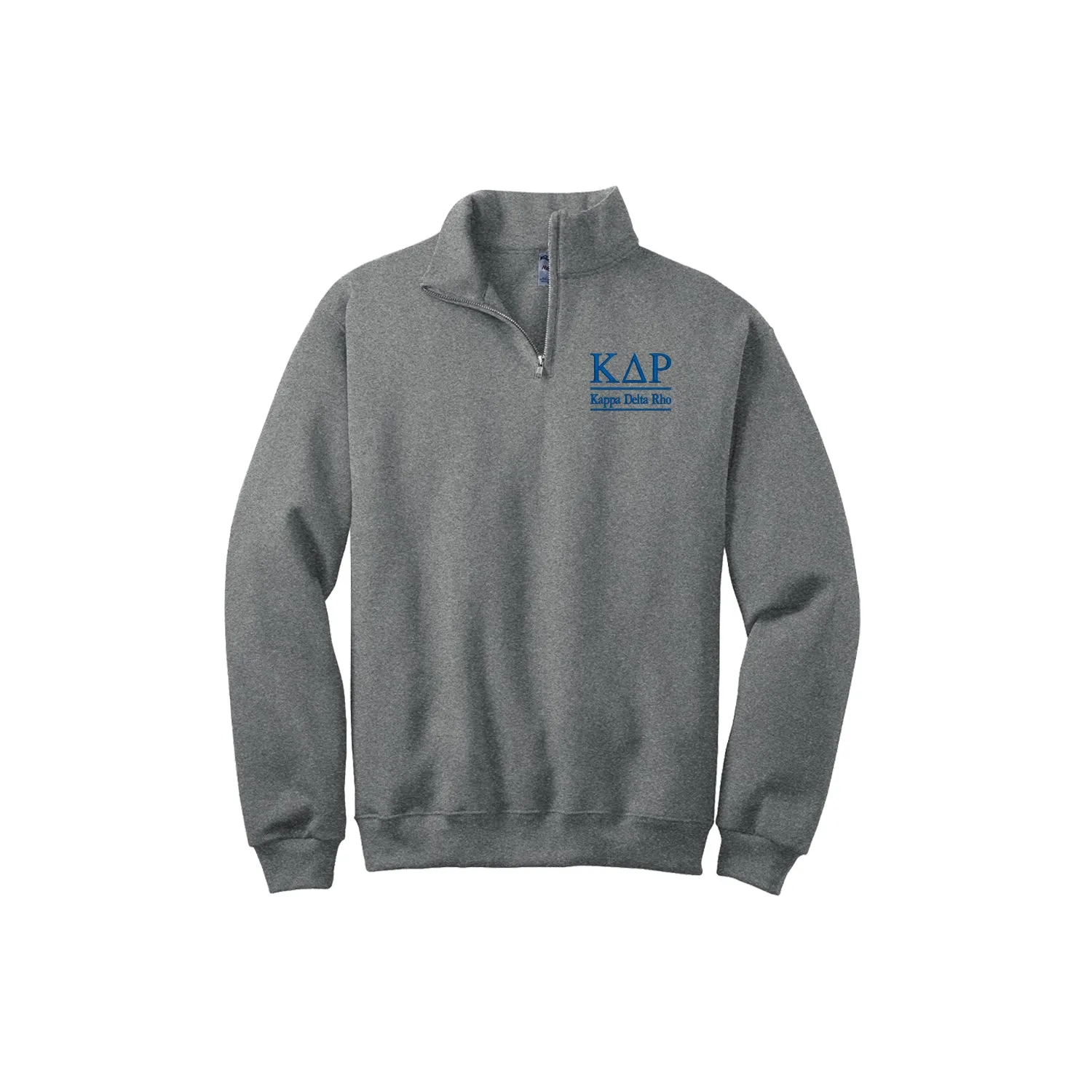 Kappa Delta Rho Q-Zip Sweatshirt - Plus Sizes