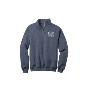 Kappa Delta Rho Q-Zip Sweatshirt - Plus Sizes