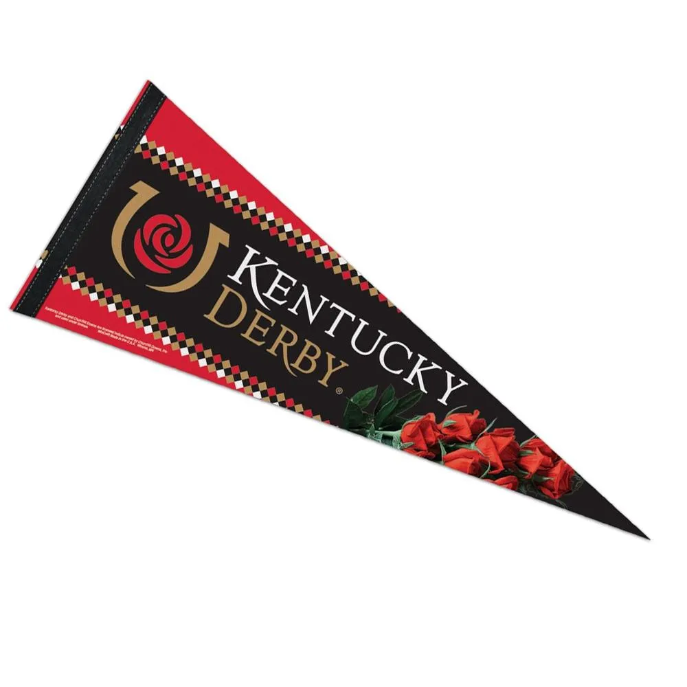 Kentucky Derby Deluxe Pennant Flag