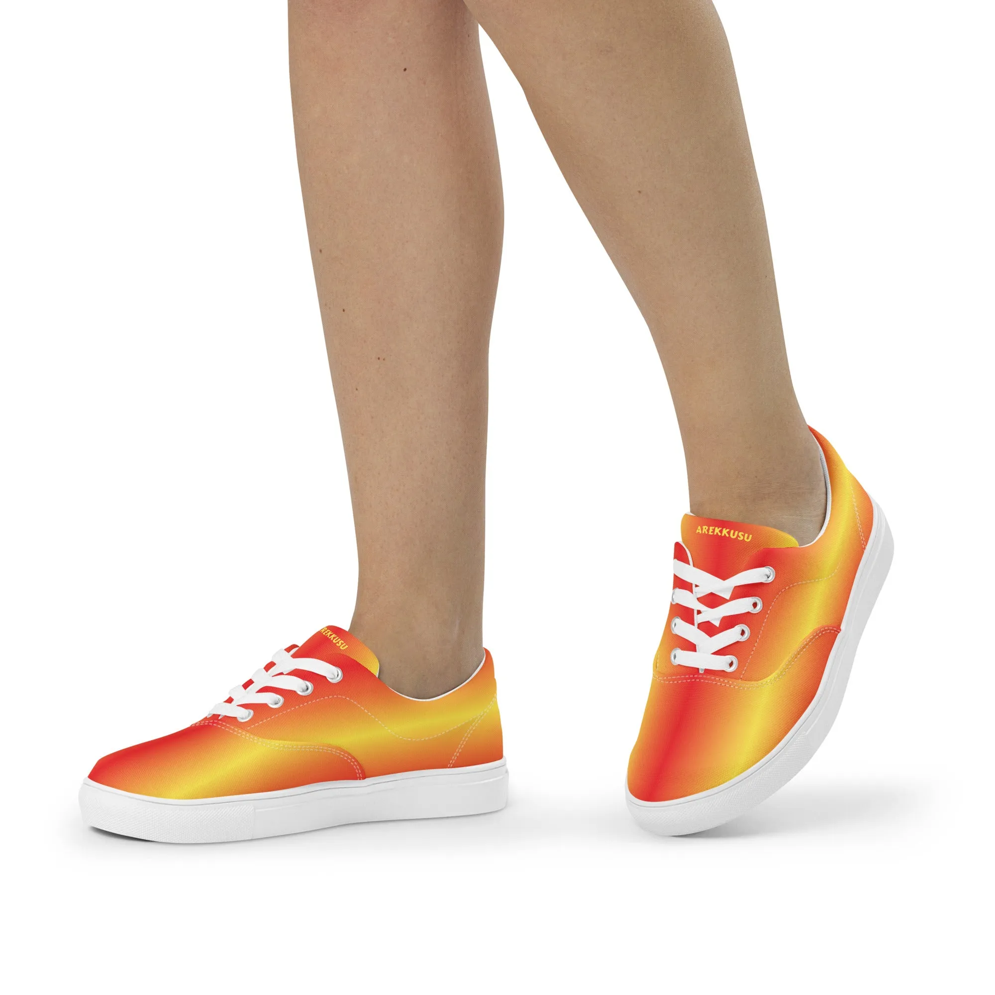 Lace-Up Canvas Shoes