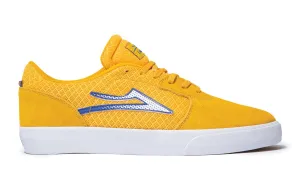 Lakai Cardiff Skate Shoes - Gold / Blue