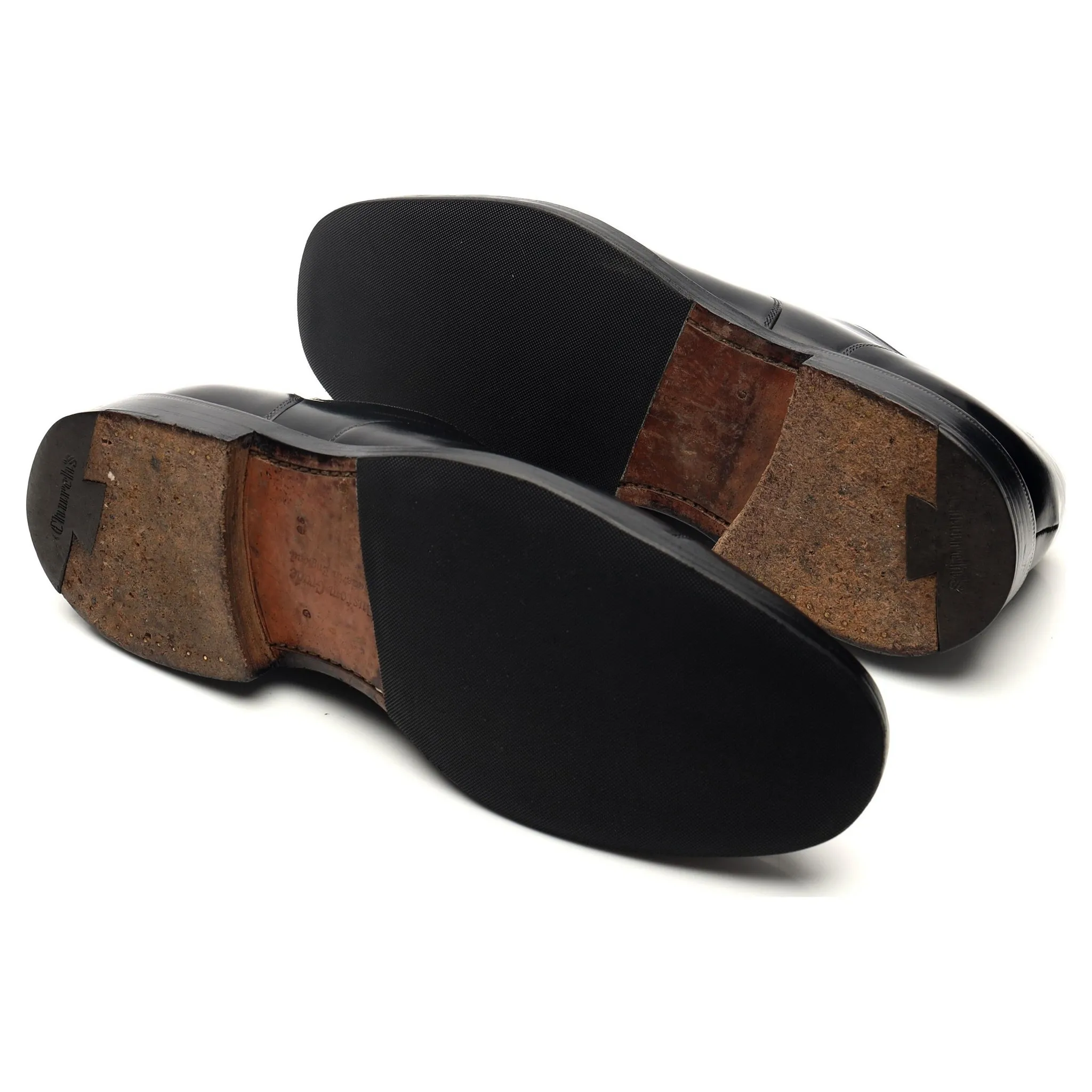 'Lancaster' Black Leather Oxford UK 9 G