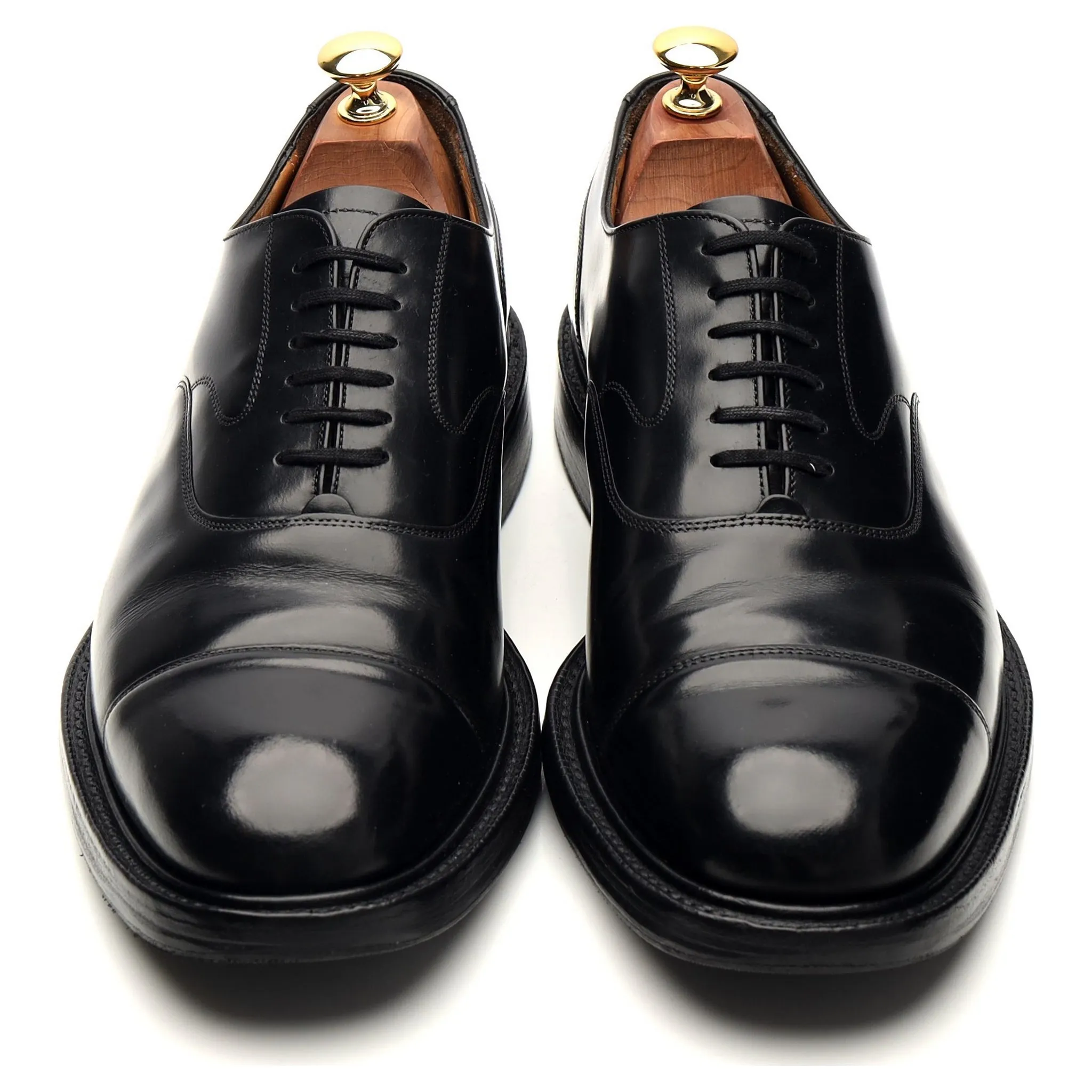 'Lancaster' Black Leather Oxford UK 9 G
