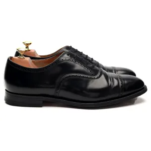 'Legate' Black Leather Oxford Brogue UK 9 G