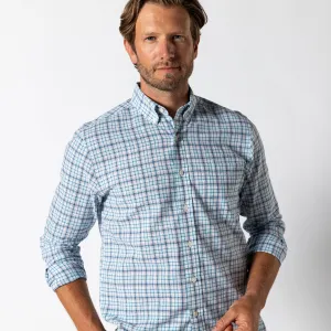 Linen Cotton Sport Shirt - Broome Plaid