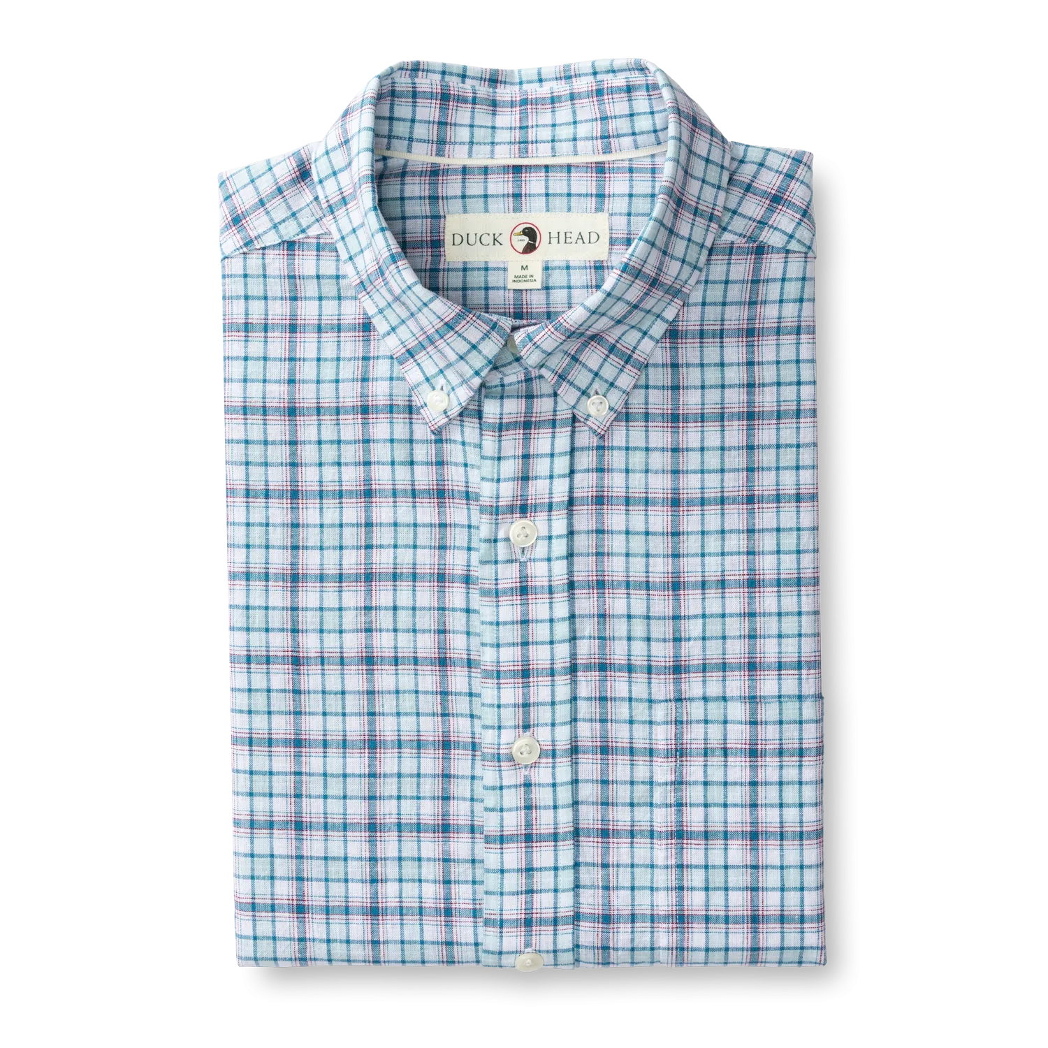 Linen Cotton Sport Shirt - Broome Plaid
